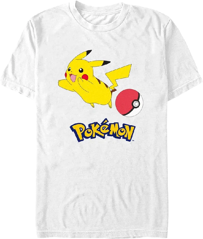 Pikachu Bouncing Pokemon T-Shirt