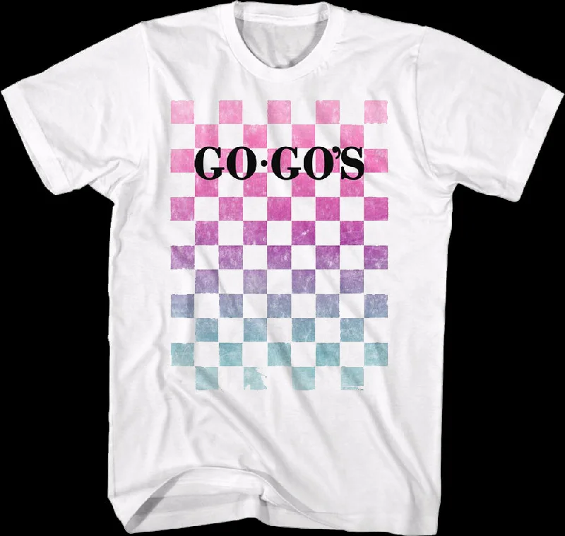 Checkerboard Go-Go's T-Shirt