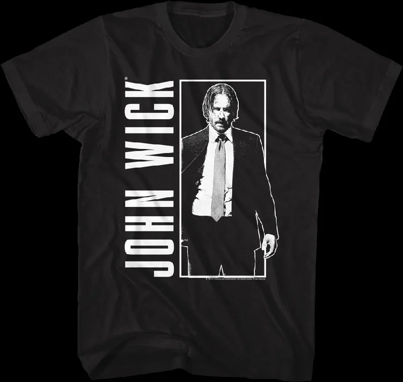 Black And White John Wick T-Shirt