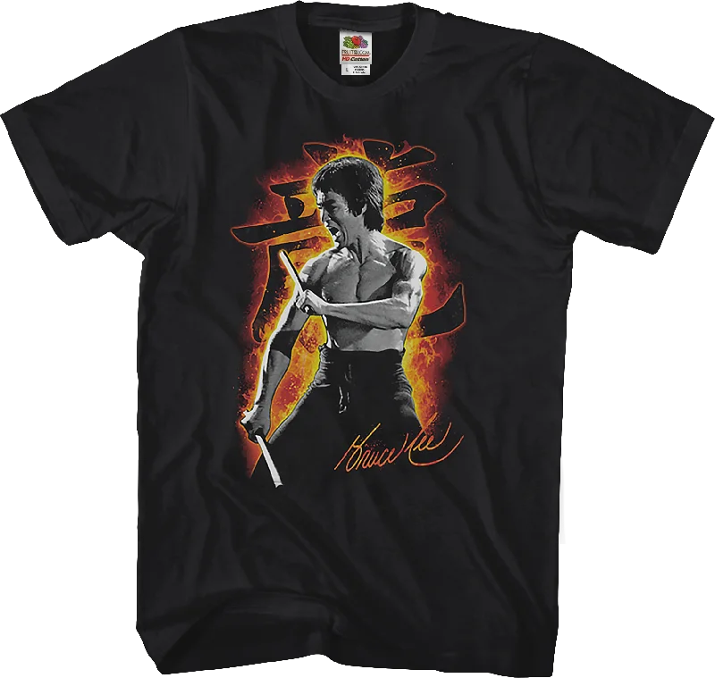 Autograph Bruce Lee T-Shirt