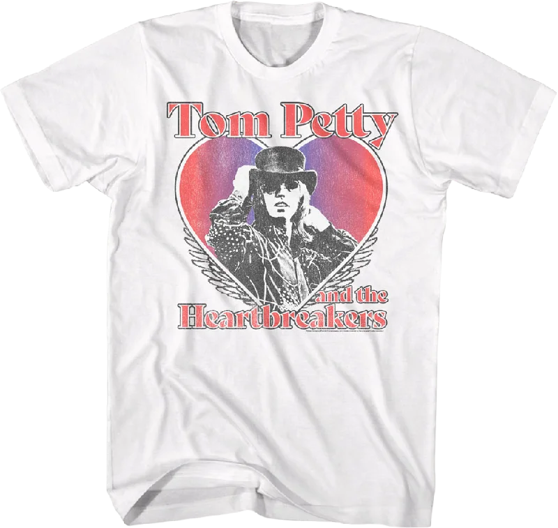 Winged Heart Tom Petty And The Heartbreakers T-Shirt