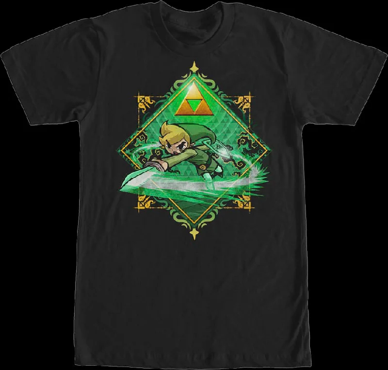 Diamond Master Sword Legend of Zelda Nintendo T-Shirt