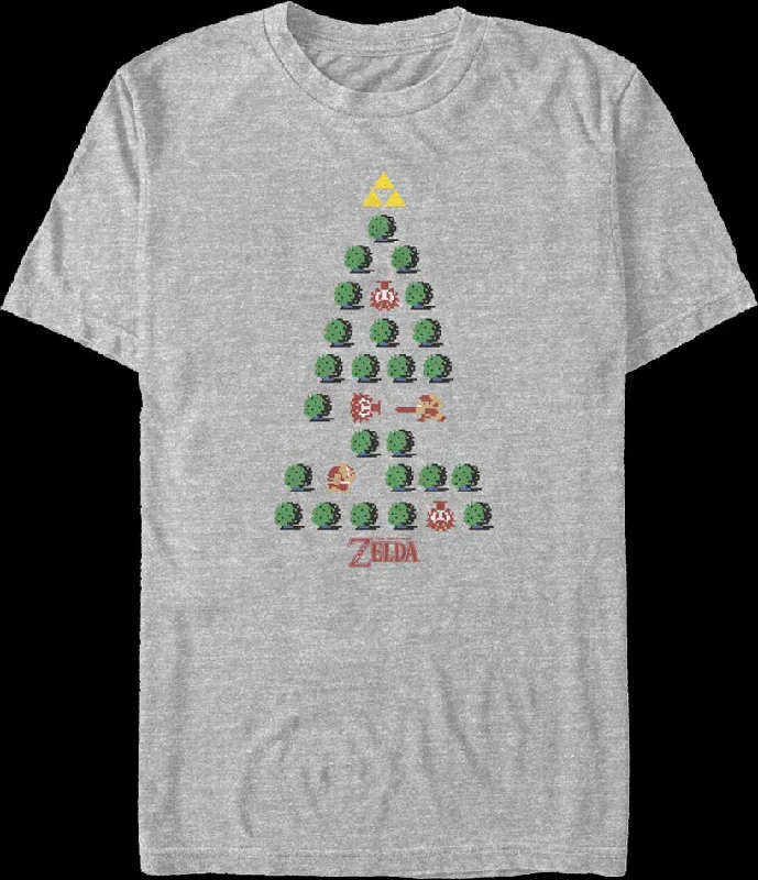 Legend of Zelda Christmas Tree Nintendo T-Shirt