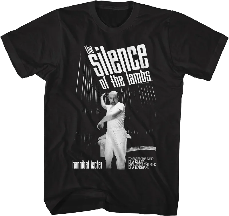 Challenge the Mind of a Madman Silence of the Lambs T-Shirt