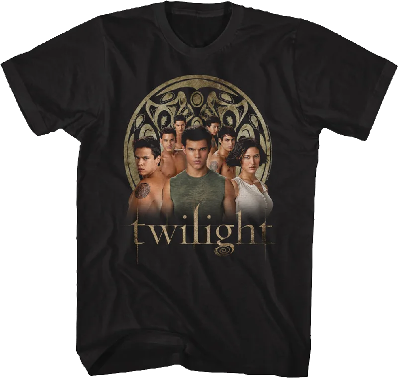 Wolf Pack Group Photo Twilight T-Shirt