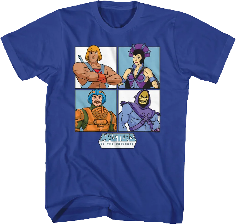 Character Squares Masters of the Universe T-Shirt