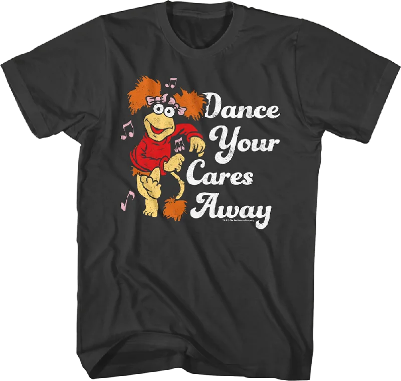 Retro Dance Your Cares Away Fraggle Rock T-Shirt