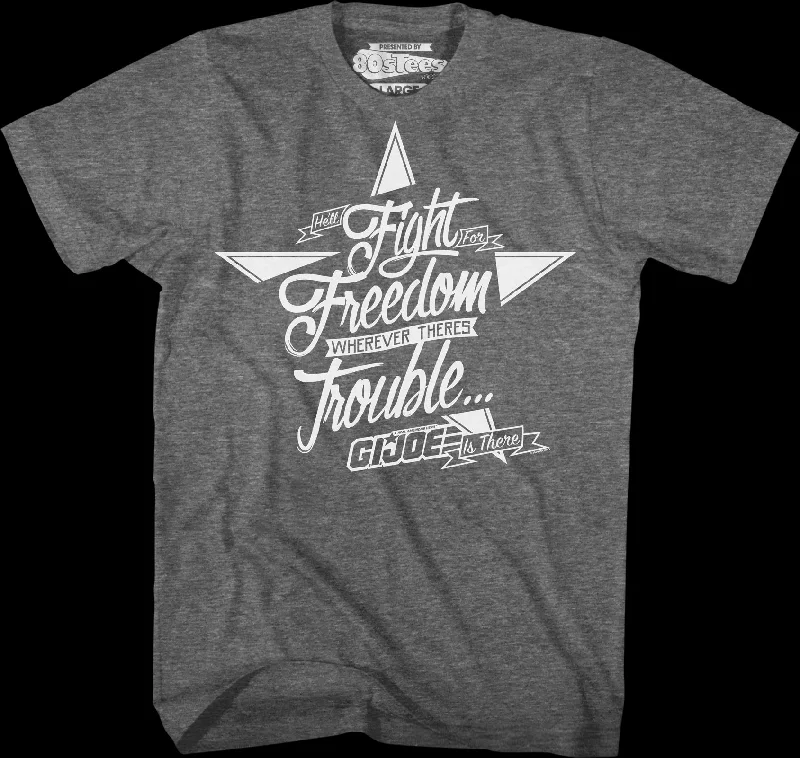 Fight For Freedom GI Joe T-Shirt