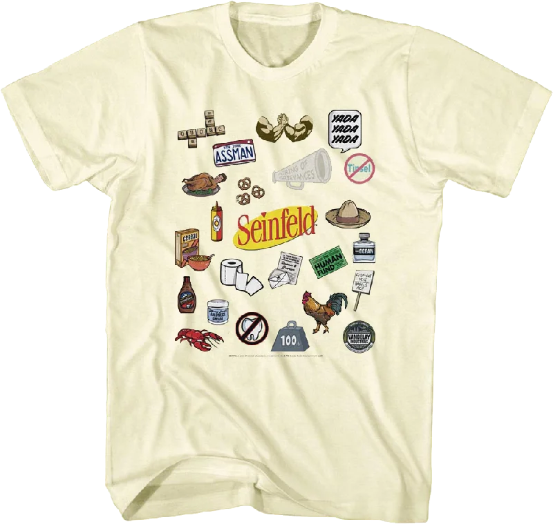 Item Collage Seinfeld T-Shirt