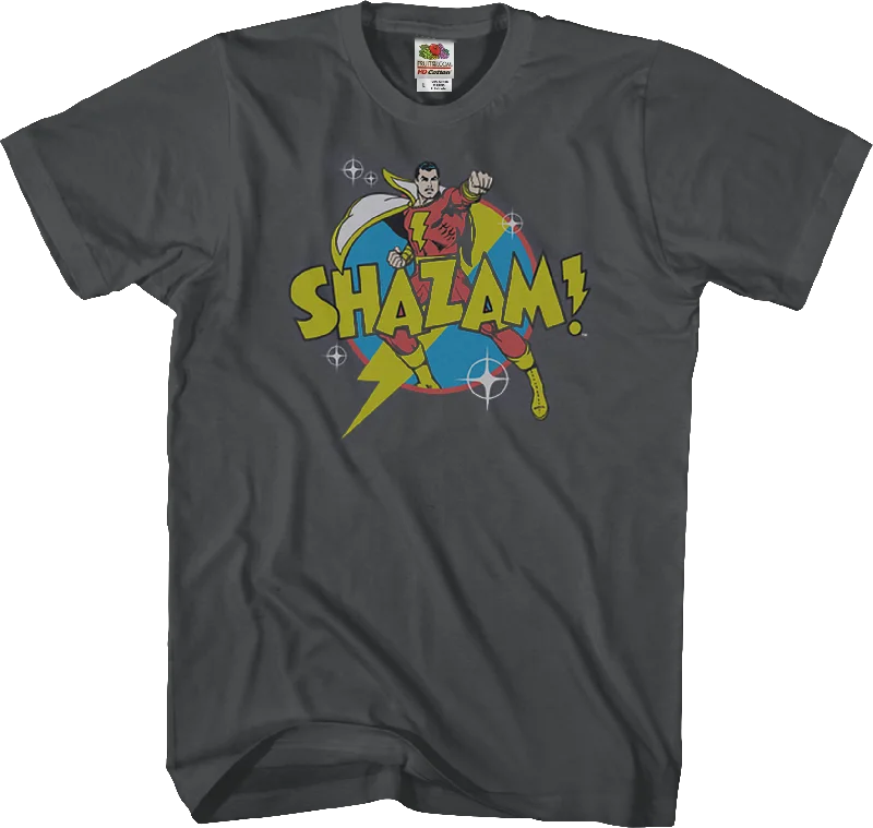 Action Pose Shazam DC Comics T-Shirt