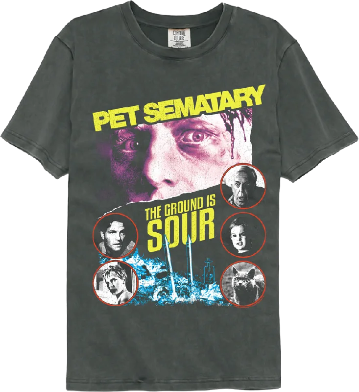 The Ground Is Sour Pet Sematary Comfort Colors Brand T-Shirt