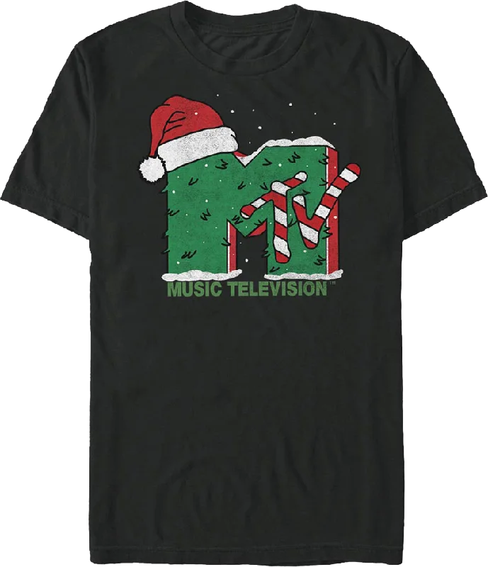 Christmas Logo MTV T-Shirt