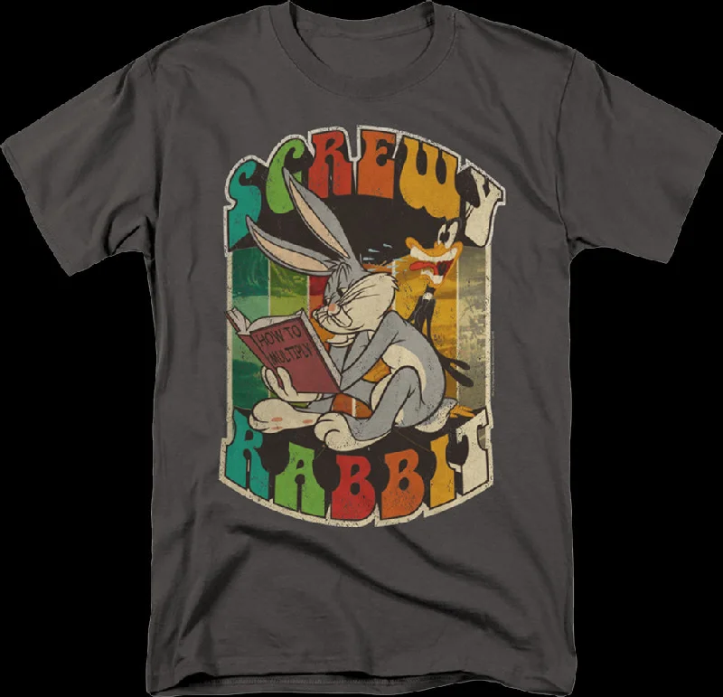 Duffy Duck Bugs Bunny Screwy Rabbit Looney Tunes T-Shirt