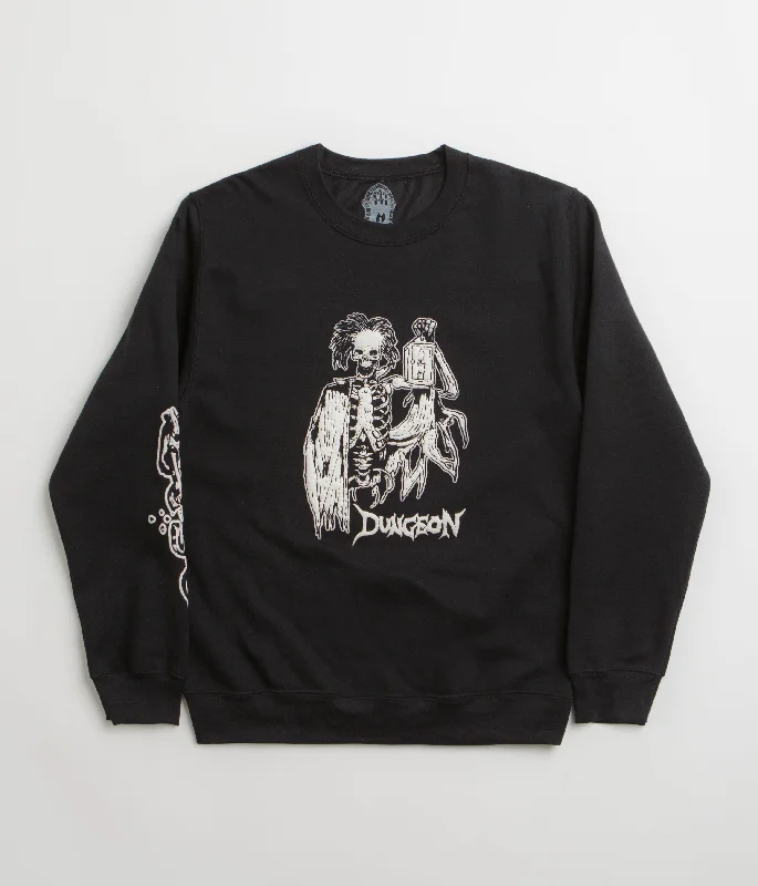 Dungeon Lights Out Crewneck Sweatshirt - Black