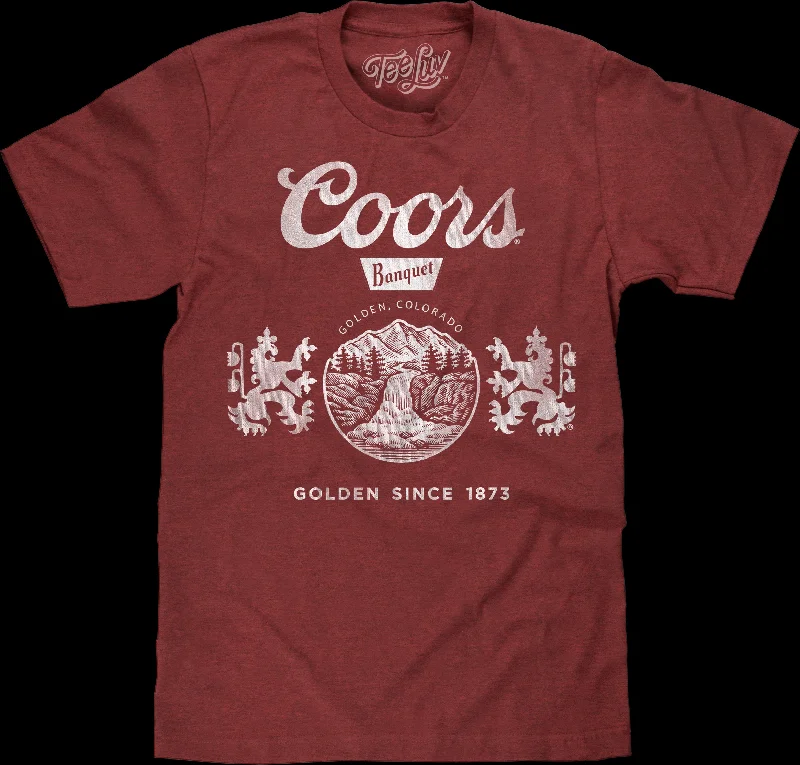 Golden Since 1873 Coors T-Shirt