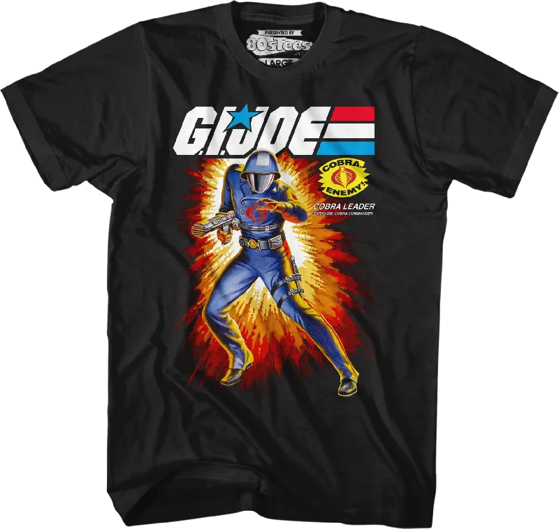 Box Art Cobra Commander GI Joe T-Shirt