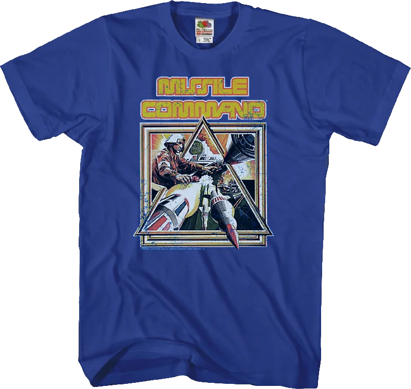 Missile Command Box Art T-Shirt