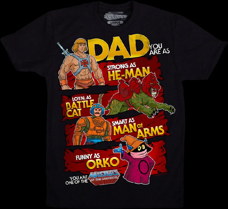 Father's Day He-Man T-Shirt