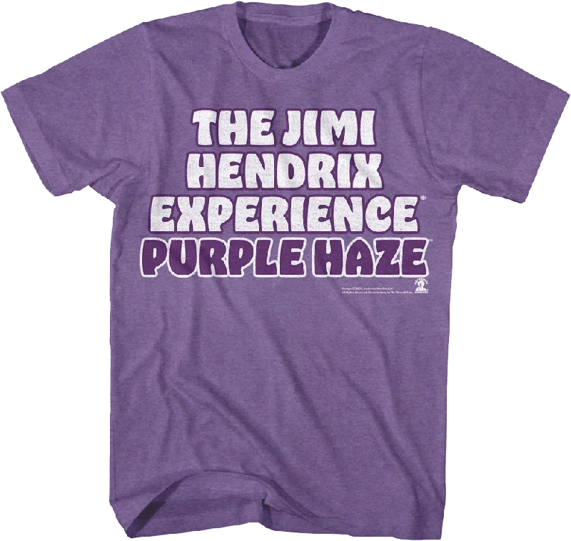 Purple Haze The Jimi Hendrix Experience T-Shirt