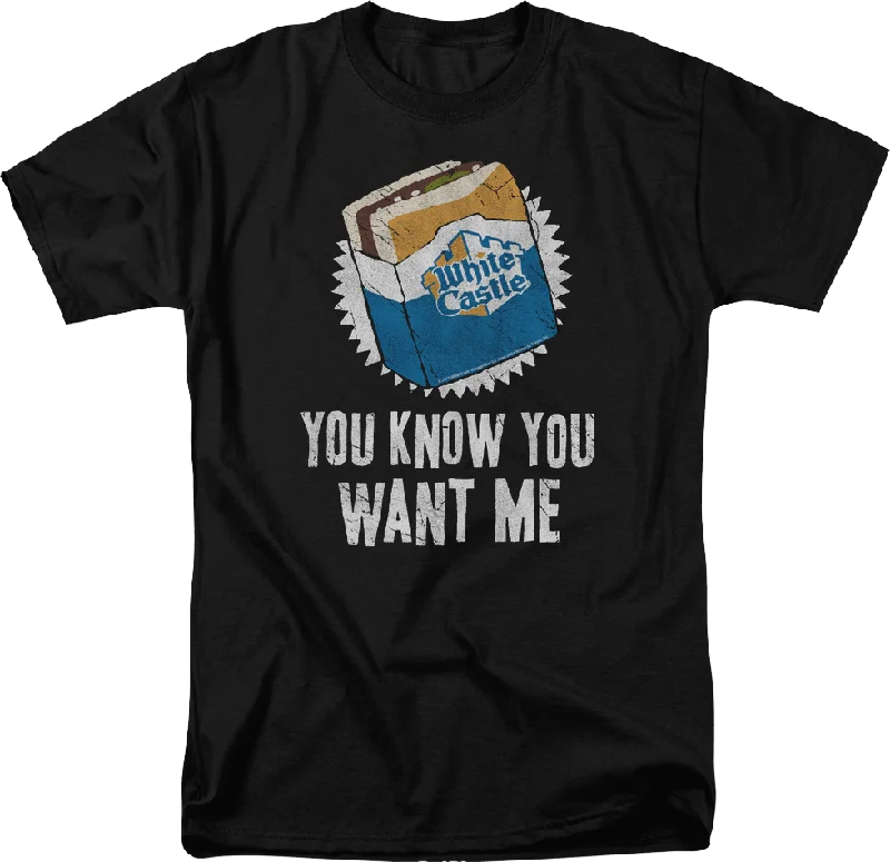 You Know You Want Me White Caste T-Shirt