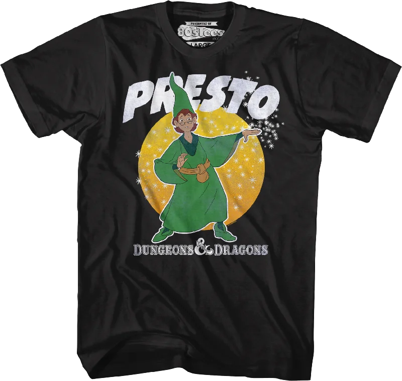 Presto the Magician Dungeons & Dragons T-Shirt