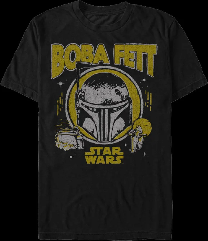 Boba Fett Helmet Star Wars T-Shirt