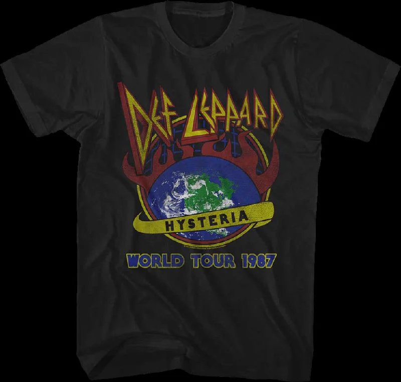 Hysteria World Tour 1987 Def Leppard T-Shirt