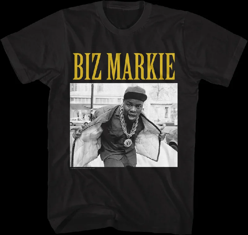 Black Photo Biz Markie T-Shirt