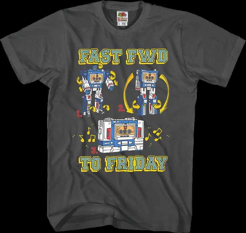 Soundwave Fast Fwd To Friday Transformers T-Shirt