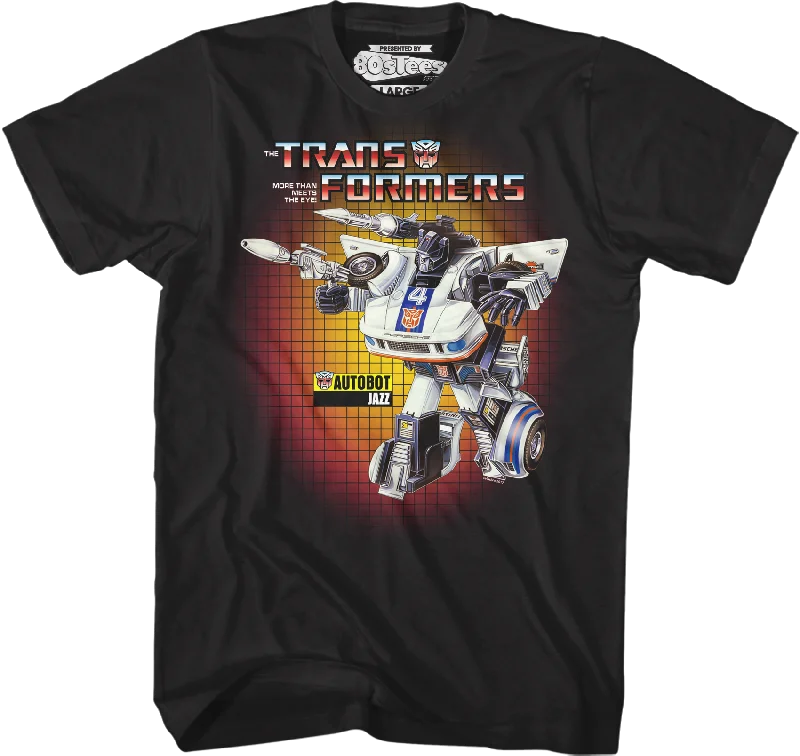 Jazz Box Art Transformers T-Shirt