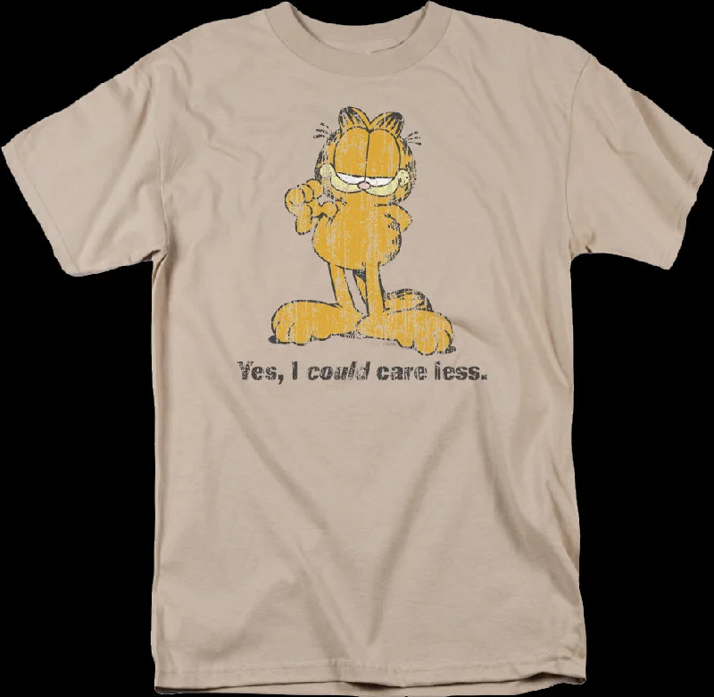 I Could Care Less Garfield T-Shirt