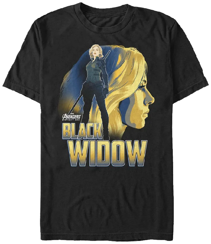 Black Widow Avengers Infinity War T-Shirt