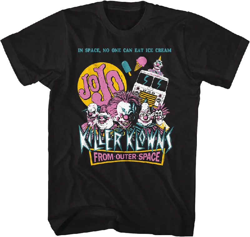 Jojo Ice Cream Killer Klowns From Outer Space T-Shirt