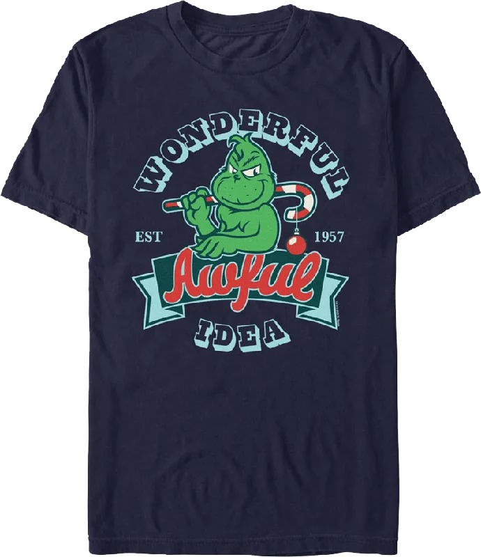 Wonderful Awful Idea Dr. Seuss T-Shirt