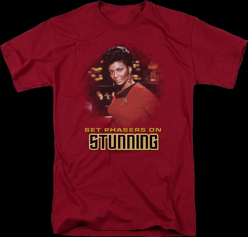 Set Phasers On Stunning Star Trek T-Shirt