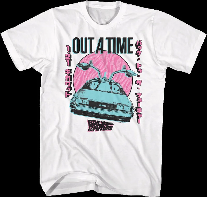 Japanese Pastel Poster Back To The Future T-Shirt