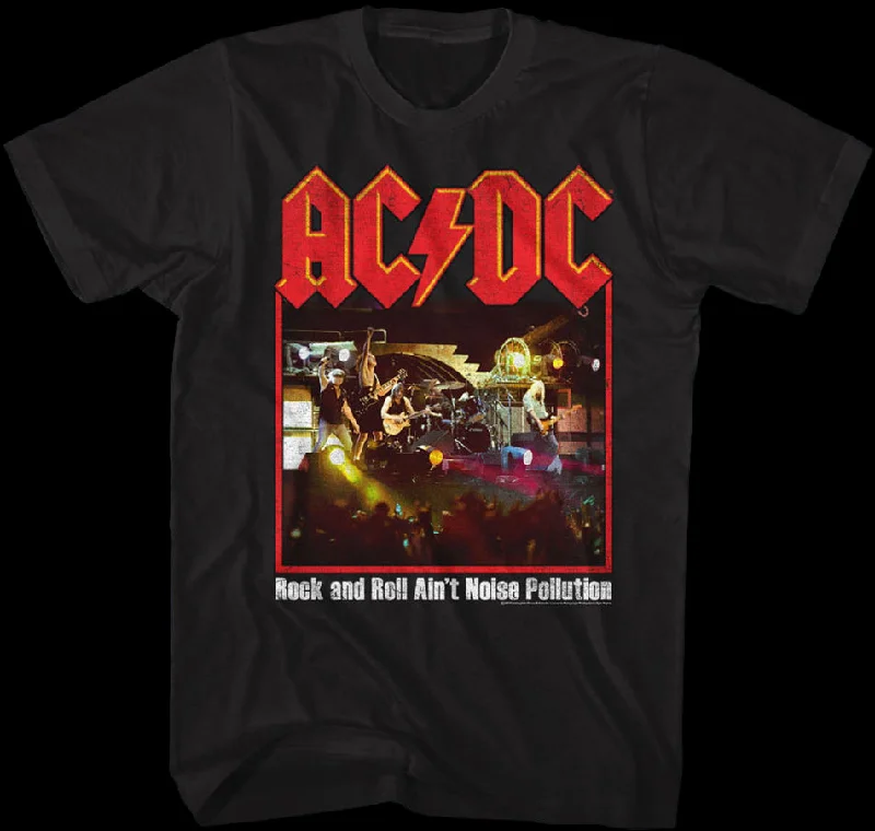 Rock and Roll Ain't Noise Pollution ACDC T-Shirt