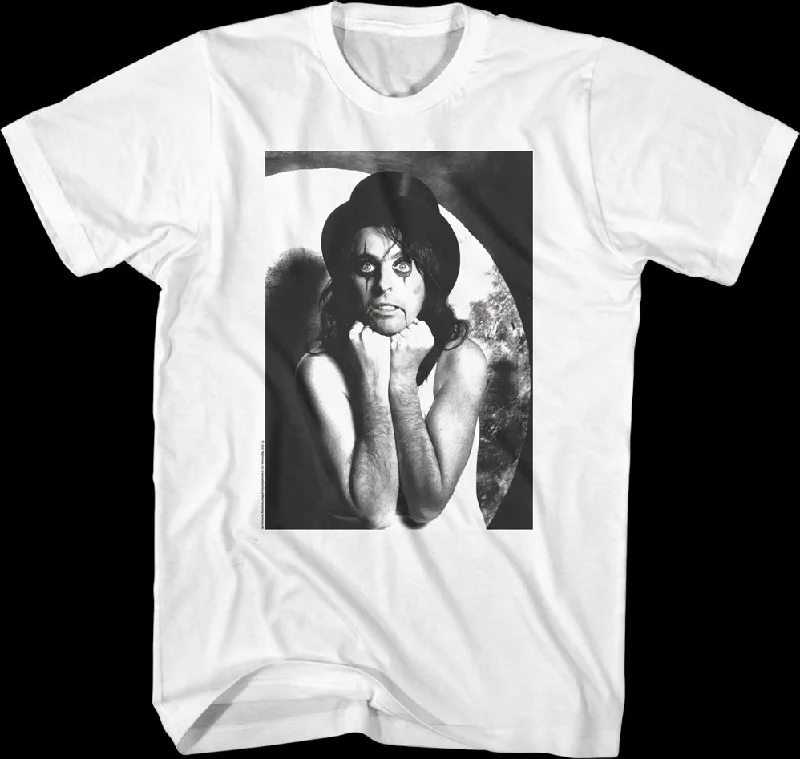 Black And White Photo Alice Cooper T-Shirt