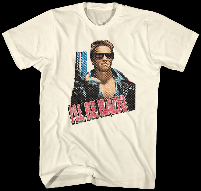 Retro I'll Be Back Terminator Shirt