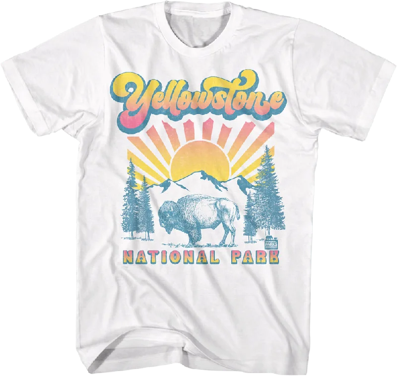 Sunset Yellowstone National Park T-Shirt