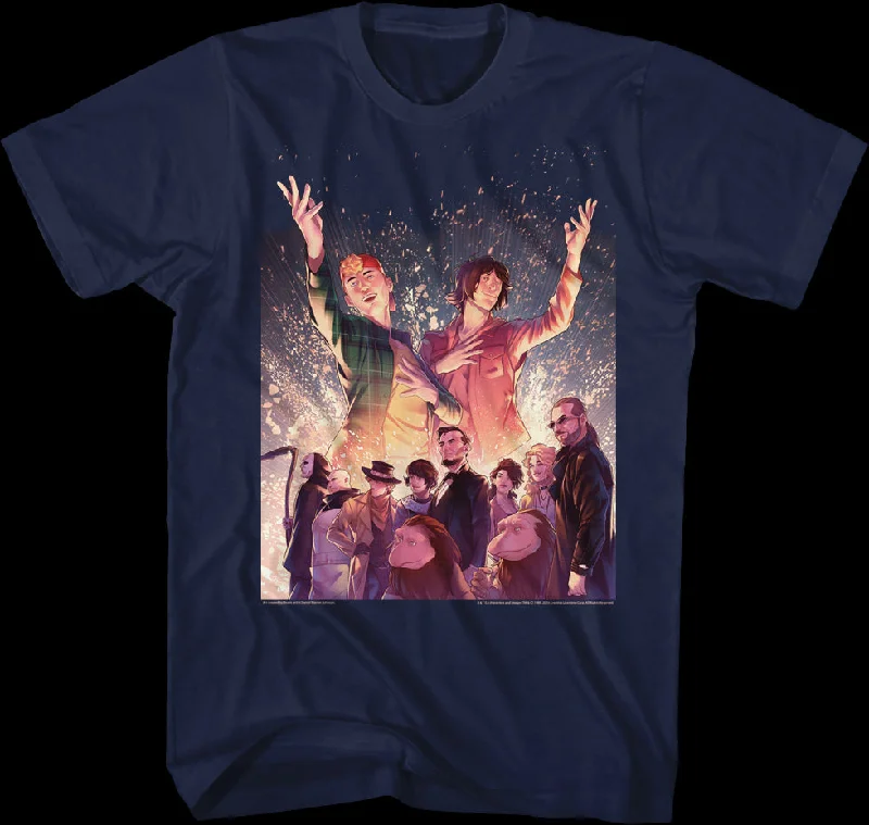 Fireworks Bill and Ted T-Shirt