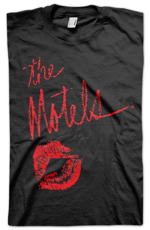 Red Lips The Motels T-Shirt