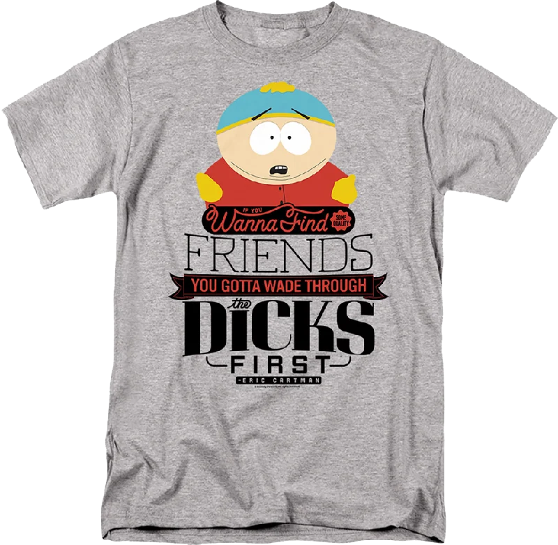 Cartman Wade Through The Dicks South Park T-Shirt