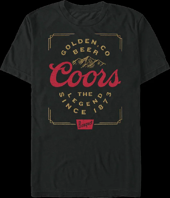 The Legend Since 1873 Coors T-Shirt