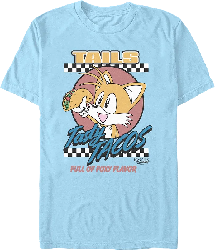 Tails Tasty Tacos Sonic The Hedgehog T-Shirt