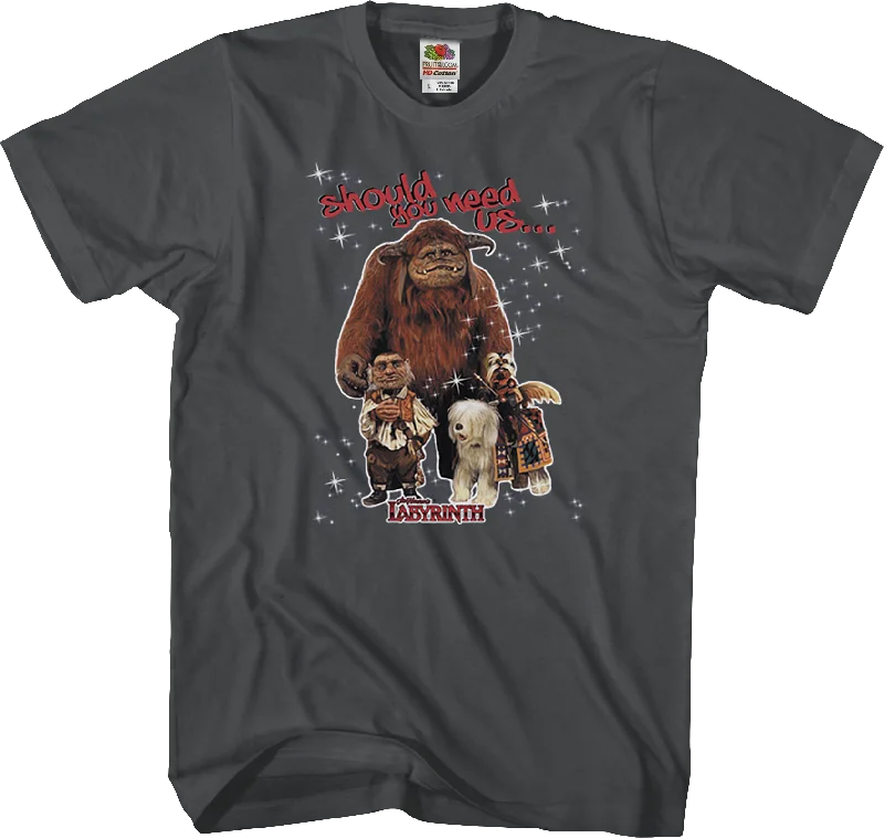 Should You Need Us Labyrinth T-Shirt