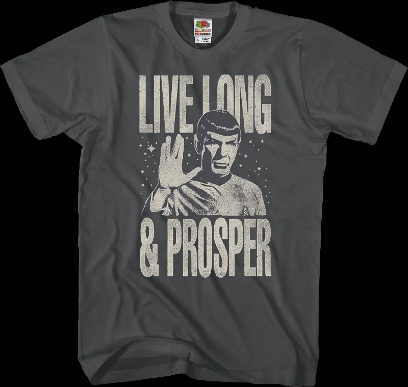 Live Long and Prosper Star Trek T-Shirt