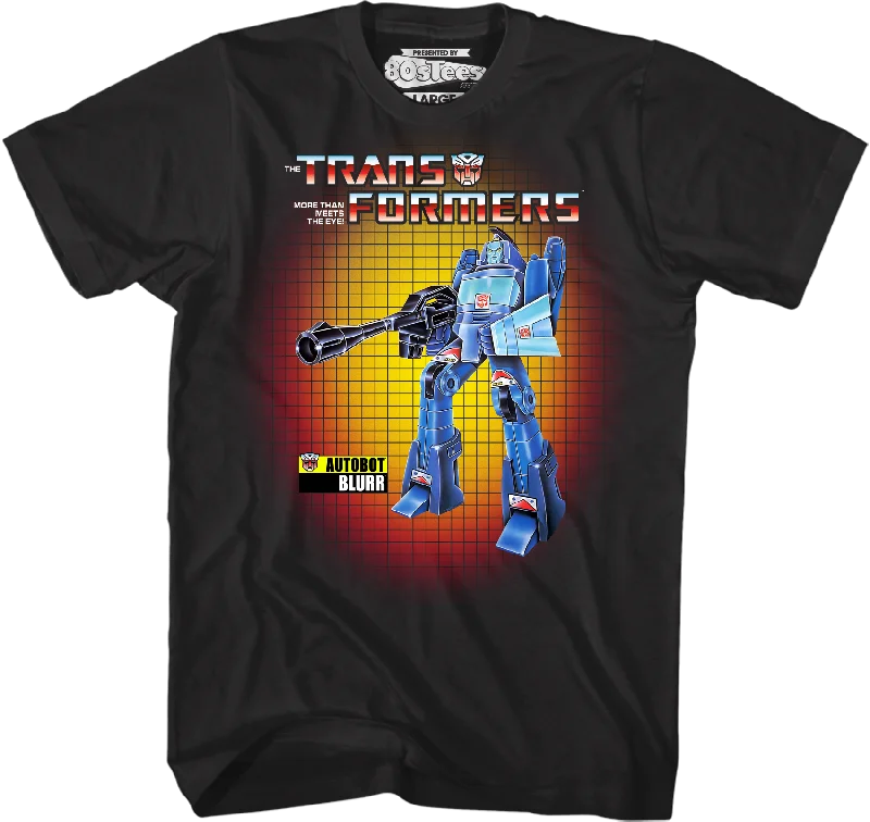 Box Art Blurr Transformers T-Shirt