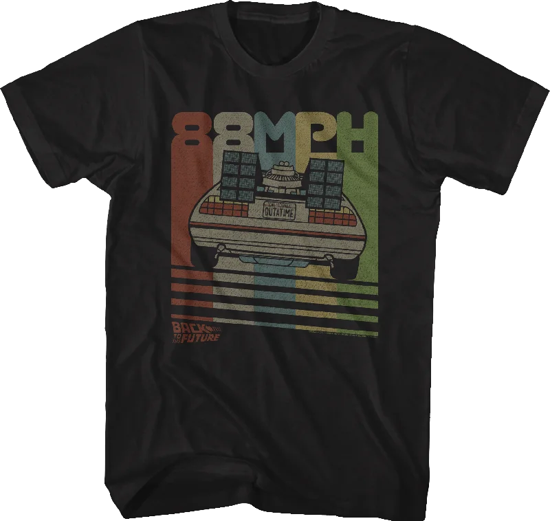 Retro DeLorean Back To The Future T-Shirt