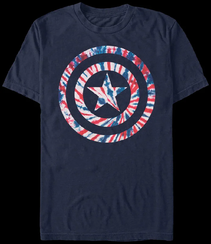 Tie Dyed Captain America T-Shirt